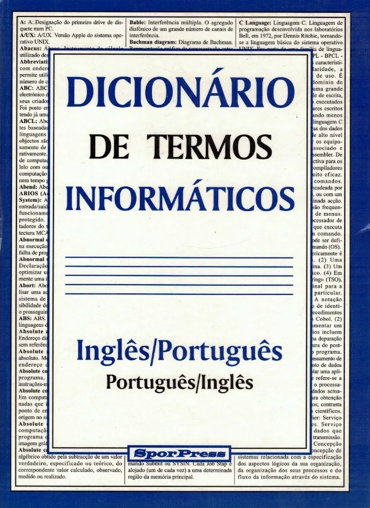 Dicionário de Termos Informáticos