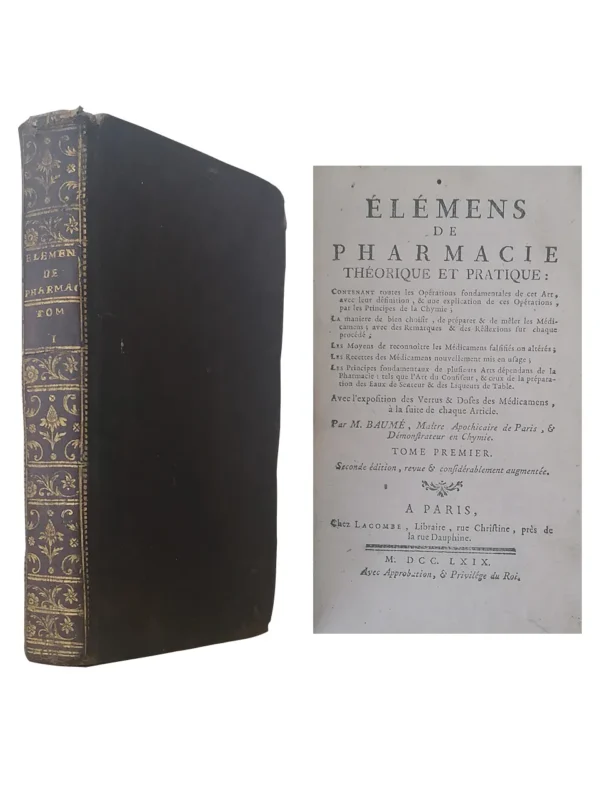 Élemens de Pharmacie de M. Baumé