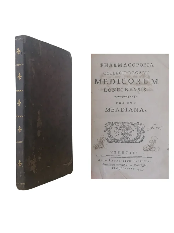 Pharmacopoeia Collegii Regallis (1784) de Medicorum Londinensis