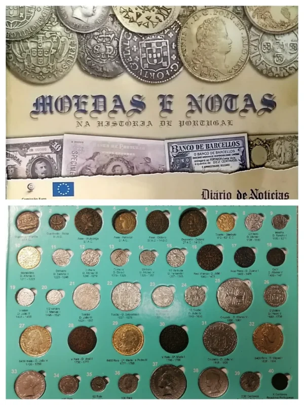 Moedas e Notas de Jaime Paz Moline