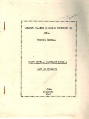 Breve Notícia Histórica Ilha de Angediva de Mário Marques de Andrade