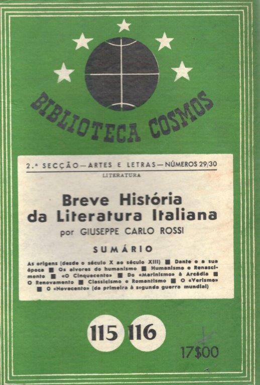 Breve História da Literatura Italiana